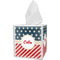 Stars and Stripes Tissue Box Cover (Personalized)
