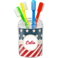 Stars and Stripes Toothbrush Holder (Personalized)