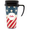 Stars and Stripes Acrylic Travel Mug with Handle (Personalized)
