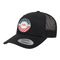 Stars and Stripes Trucker Hat - Black (Personalized)