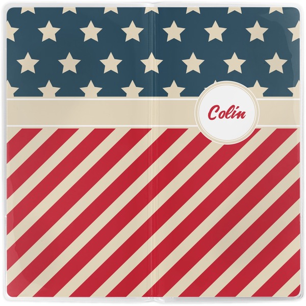 Stars and Stripes Vinyl Document Wallet - Apvl