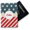 Stars and Stripes Vinyl Passport Holder (Personalized)