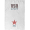 Stars and Stripes Waffle Towel - Partial Print - Approval Image