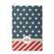 Stars and Stripes Waffle Weave Golf Towel - Front/Main