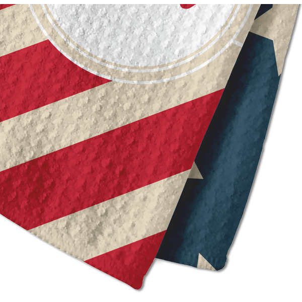 Stars and Stripes Waffle Weave Towel - Closeup of Material Image