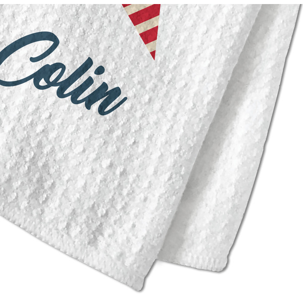 Stars and Stripes Waffle Weave Towel - Closeup of Material Image