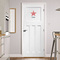 Stars and Stripes Wall Graphic on Door