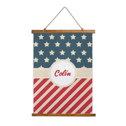 Stars and Stripes Wall Hanging Tapestry (Personalized)