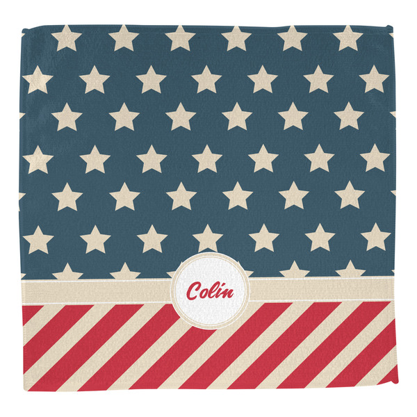 Stars and Stripes Washcloth - Front - No Soap
