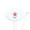 Stars and Stripes Oval Plastic Stir Sticks (Personalized)