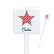 Stars and Stripes Square Plastic Stir Sticks (Personalized)