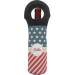 Stars and Stripes Wine Tote Bag (Personalized)
