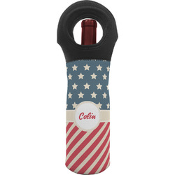 Stars and Stripes Wine Tote Bag (Personalized)