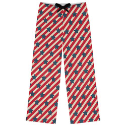 Stars and Stripes Womens Pajama Pants - XL