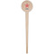 Stars and Stripes Wooden 4" Food Pick - Round - Single Pick