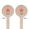 Stars and Stripes Wooden 6" Stir Stick - Round - Double Sided - Front & Back