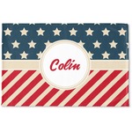Stars and Stripes Woven Mat (Personalized)