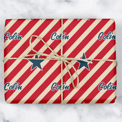 Stars and Stripes Wrapping Paper (Personalized)