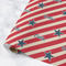 Stars and Stripes Wrapping Paper Roll - Matte - Medium - Main