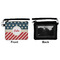 Stars and Stripes Wristlet ID Cases - Front & Back