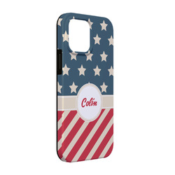 Stars and Stripes iPhone Case - Rubber Lined - iPhone 13 (Personalized)