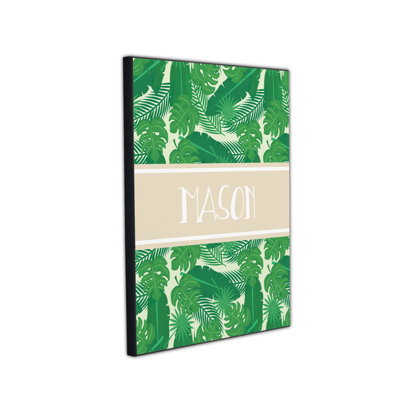 Tropical Leaves #2 11x14 Wood Print - Angle View