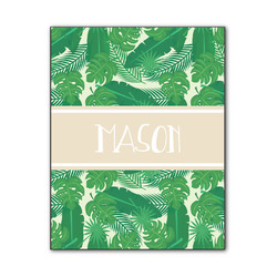 Tropical Leaves #2 Wood Print - 11x14 (Personalized)