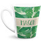 Tropical Leaves #2 12 Oz Latte Mug - Front Full