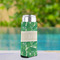 Tropical Leaves #2 Can Cooler - Tall 12oz - In Context