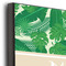 Tropical Leaves #2 12x12 Wood Print - Closeup