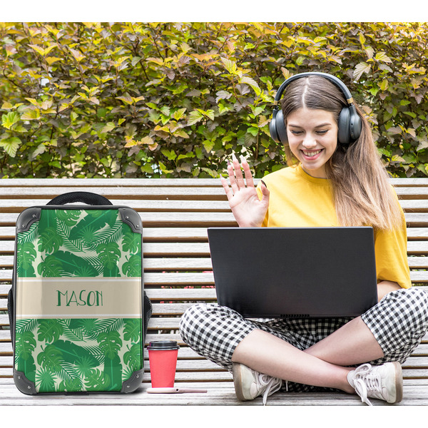 Tropical Leaves #2 15" Backpack - LIFESTYLE