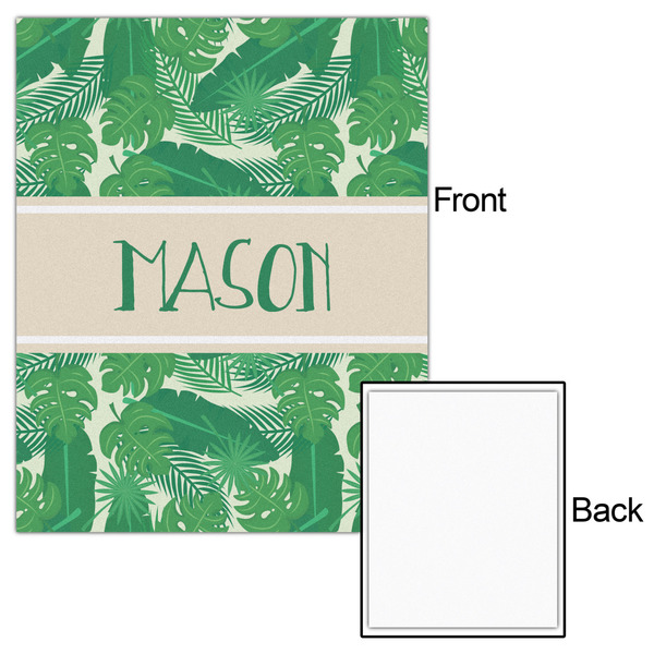 Tropical Leaves #2 16x20 - Matte Poster - Front & Back