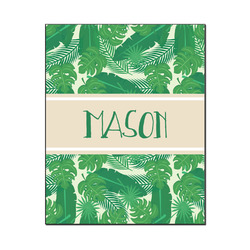 Tropical Leaves #2 Wood Print - 16x20 (Personalized)