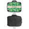 Tropical Leaves #2 18" Laptop Briefcase - APPROVAL