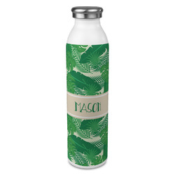 Tropical Leaves #2 20oz Stainless Steel Water Bottle - Full Print (Personalized)