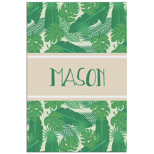 Custom Tropical Leaves #2 Poster - Matte - 24x36 (Personalized)