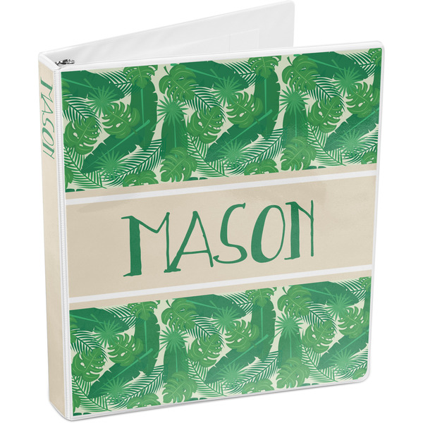 Tropical Leaves 2 3-Ring Binder 3/4 - Main