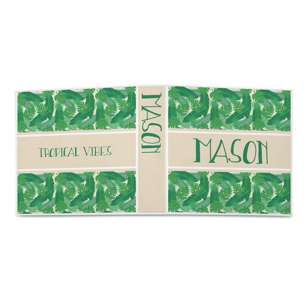 Tropical Leaves 2 3-Ring Binder Approval- 2in