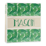 Tropical Leaves #2 3-Ring Binder - 1 inch (Personalized)