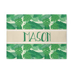 Tropical Leaves #2 Area Rug (Personalized)