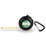 Tropical Leaves #2 Pocket Tape Measure - 6 Ft w/ Carabiner Clip (Personalized)