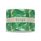 Tropical Leaves #2 8" Drum Lampshade - FRONT (Poly Film)