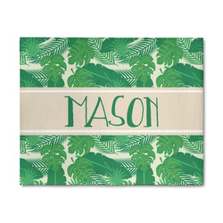 Tropical Leaves #2 8' x 10' Indoor Area Rug (Personalized)