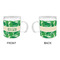 Tropical Leaves #2 Acrylic Kids Mug (Personalized) - APPROVAL