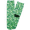 Tropical Leaves #2 Adult Crew Socks