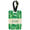 Tropical Leaves 2 Aluminum Luggage Tag (Personalized)