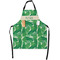 Tropical Leaves #2 Apron With Pockets w/ Name or Text