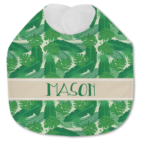 Tropical Leaves #2 Baby Bib - AFT closed