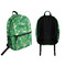 Tropical Leaves 2 Backpack front and back - Apvl