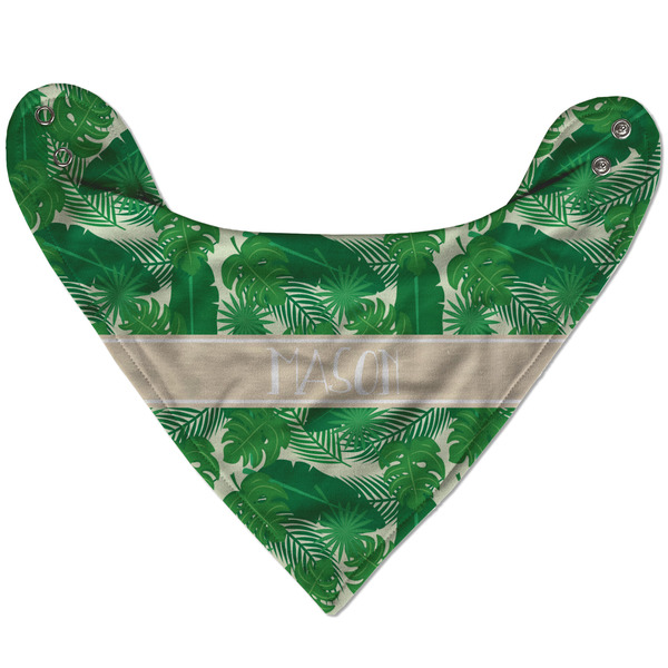 Tropical Leaves 2 Bandana Flat Approval